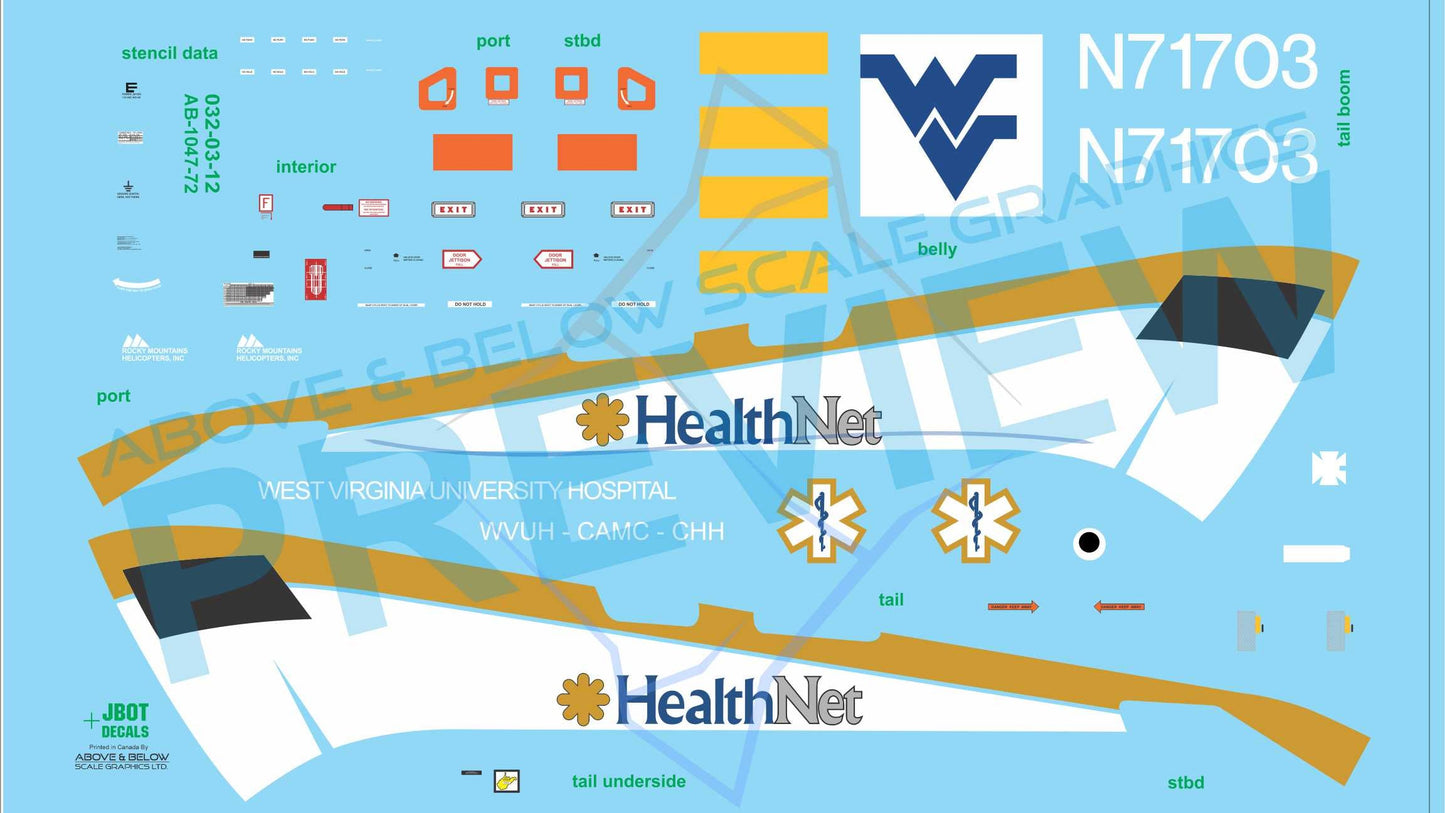 1047 - MBB BK-117 Health Net