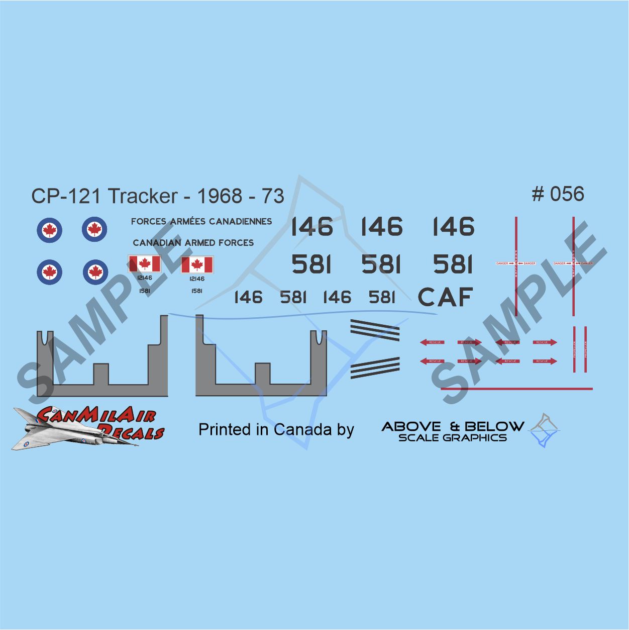 056 - Grumman CP-121 Tracker - CAF (1970)