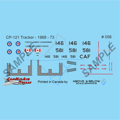 056 - Grumman CP-121 Tracker - CAF (1970)