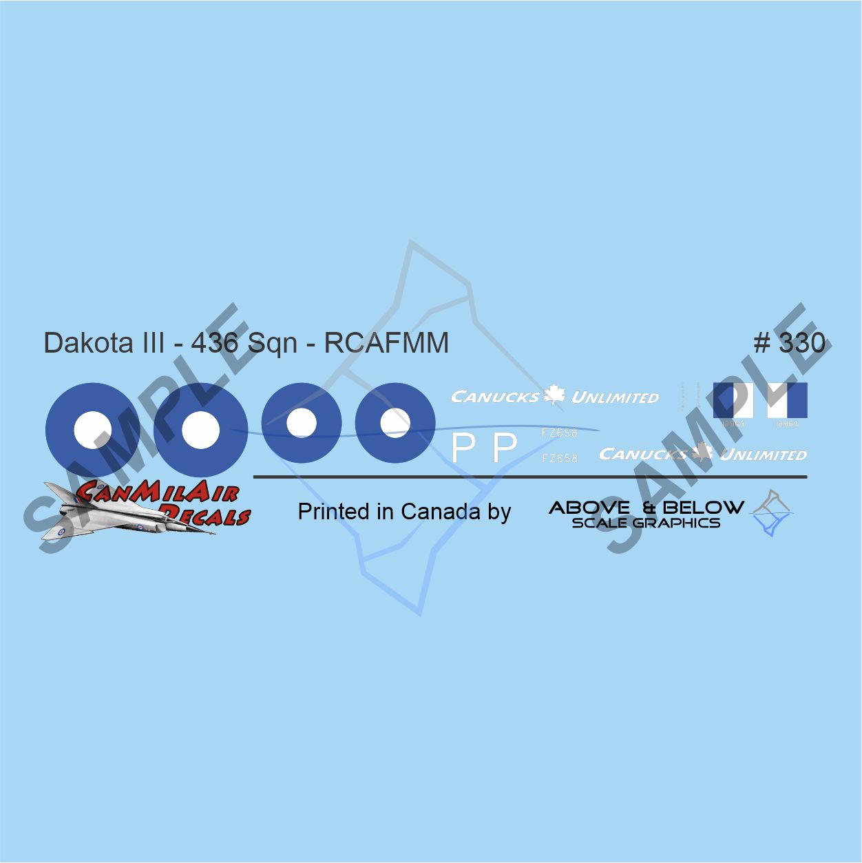 330 - Douglas Dakota III - 436 Sqn Burma (1945)