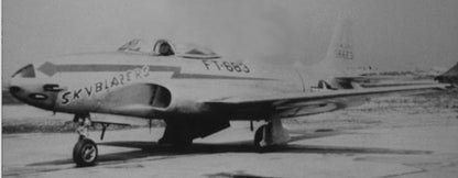 1041 - Lockheed P80 Shooting Star - USAF Skyblazers