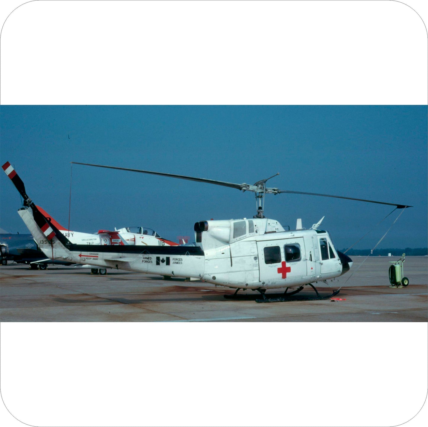 323 - Bell CH-135 Twin Huey - 427 Sqn  - Medevac