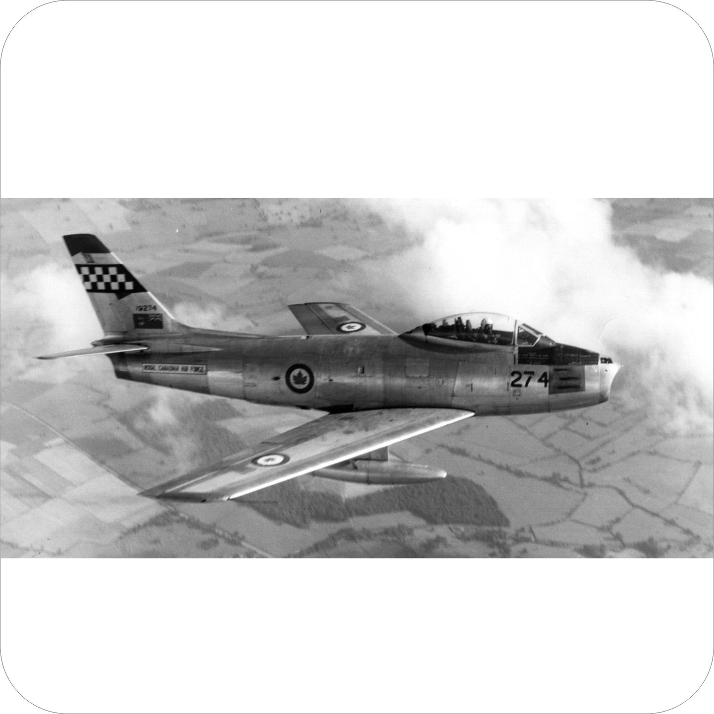 680 - Canadair Sabre Mk.2 - 441 Sqn, North Luffenham, 1957