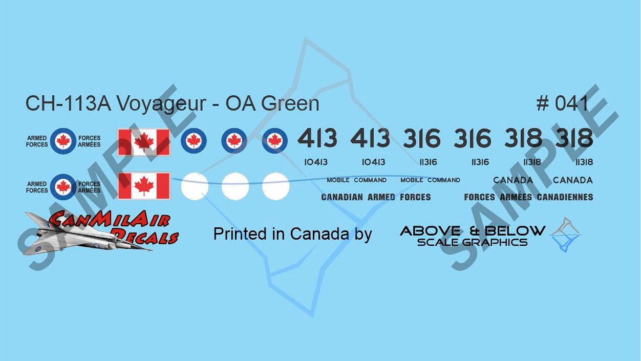 041 - Boeing Vertol CH-113 Voyageur - Post Unification CAF (1968-1975)