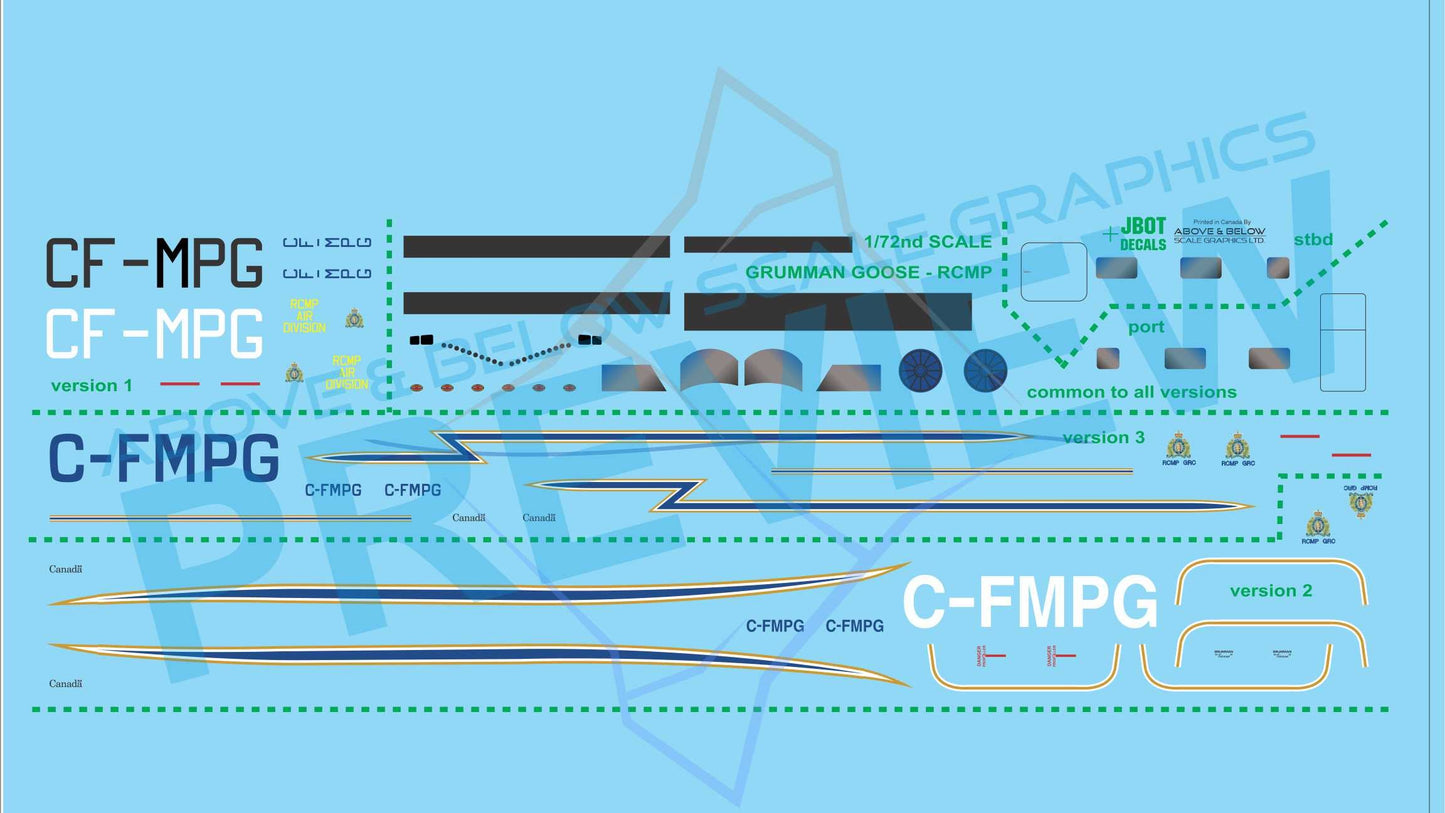 1022 - Grumman G-21 Goose - RCMP Air Division
