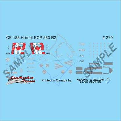 270 - McDonnell Douglas CF-188 Hornet - ECP 583 R2