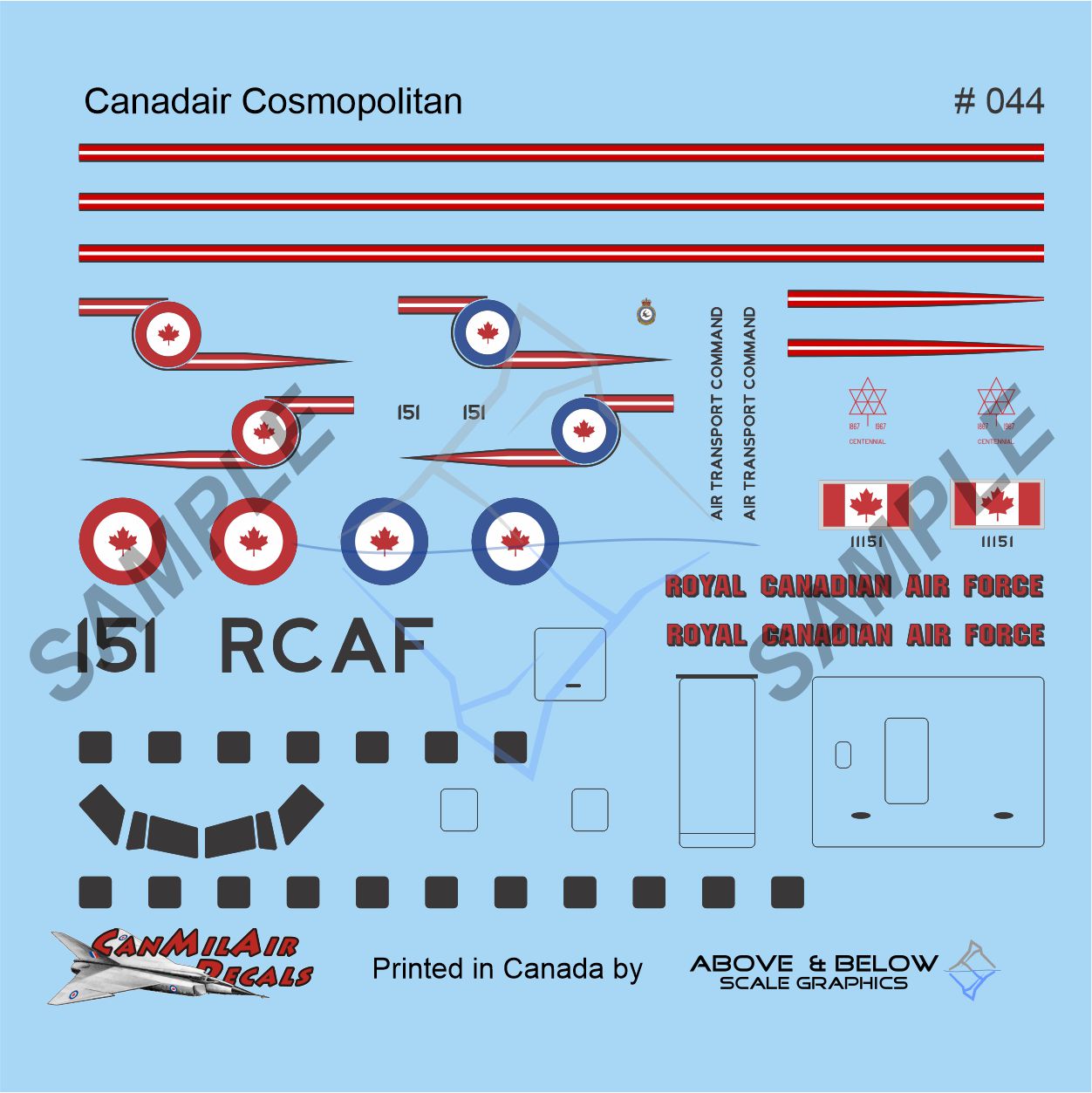 044 - Canadair CC-109 Cosmopolitan - RCAF (1967)