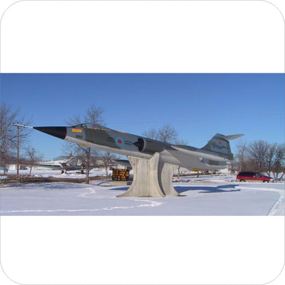 451 - Canadair CF-104A Starfighter - 441 Sqn - CFB Cold Lake Gate Guard