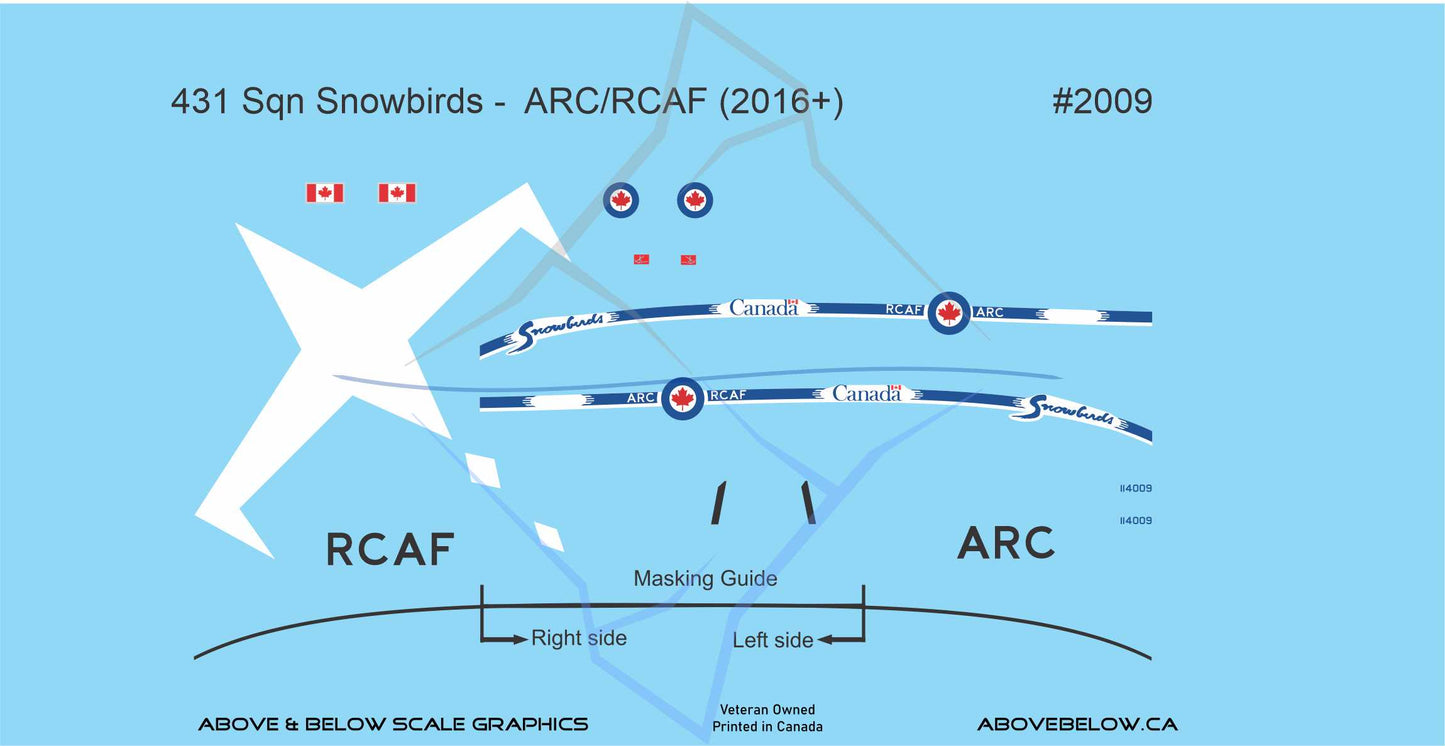 2009 - Canadair CT-114 Tutor Snowbirds ARC/RCAF
