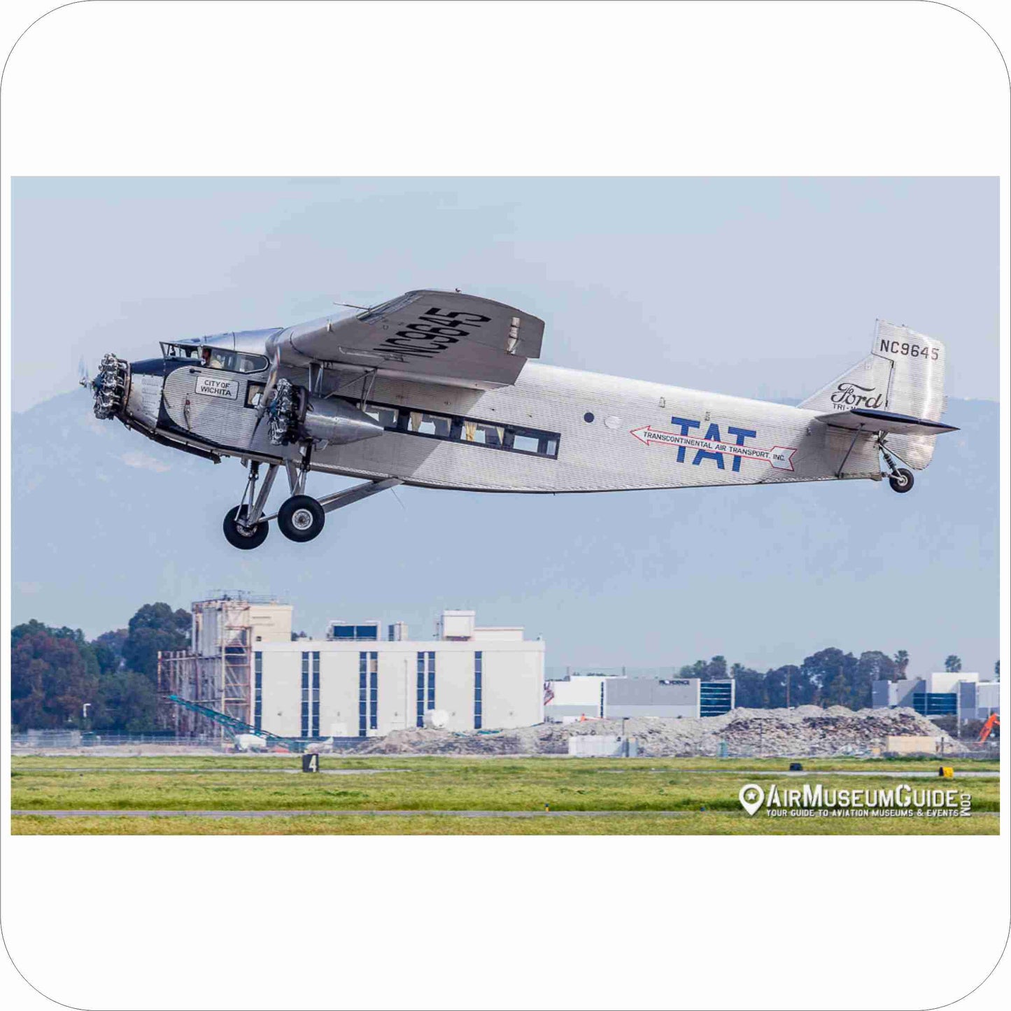 2175 - Ford 6AT Trimotor - Trans World Airlines - Blue Livery