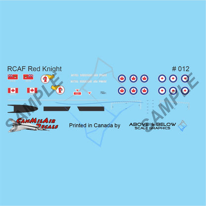 012 - Canadair T-33 Silver Star - Red Knight (1968-69)