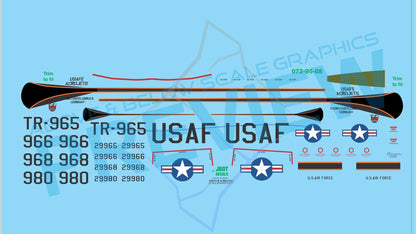 1038 - Lockheed T-33 - USAF ACROJETS (FUERSTENFELDBRUCK)