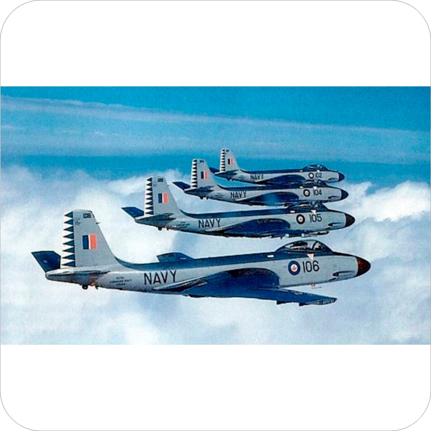 077 - McDonnell F2H-3 Banshee - VF 870 Sqn (1958) - Lt. Derek Prout