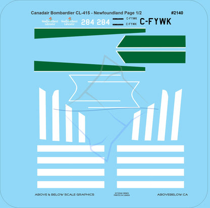 2140 - Bombardier 415 Super-Scooper - Newfoundland