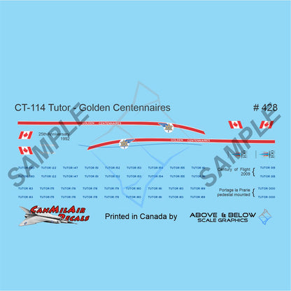 428 - Canadair CT-114 Tutor - Golden Centennaires
