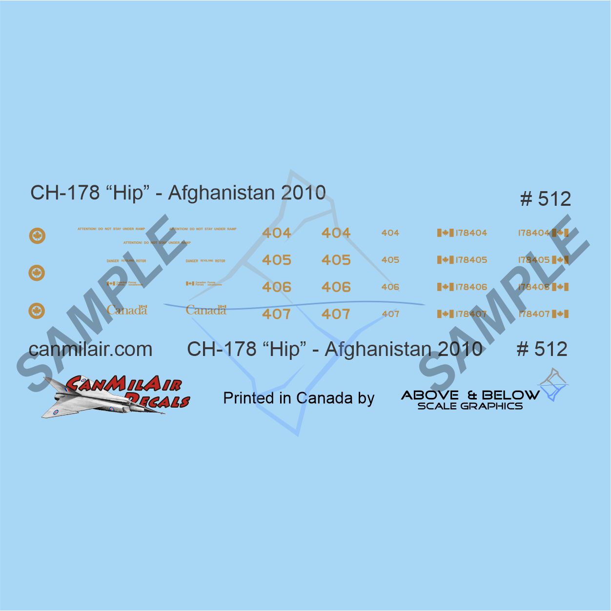 512 - Mil MI- 7-V5  / CH-178 "Hip" - Afghanistan 2010