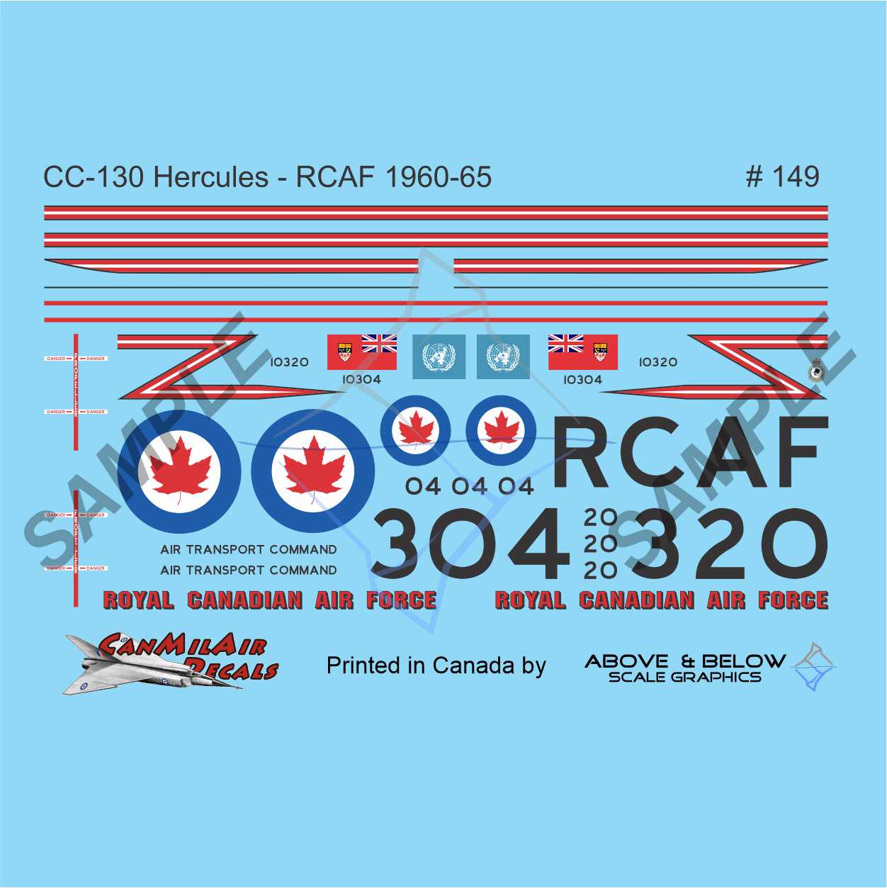149 - Lockheed C-130B/E Hercules - RCAF (1960-65)