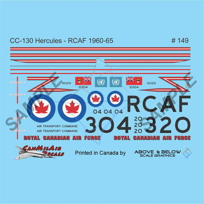 149 - Lockheed C-130B/E Hercules - RCAF (1960-65)