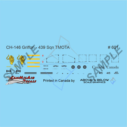 601 - Bell CH-146 Griffon - 439 Sqn - Tiger Meet (2003)