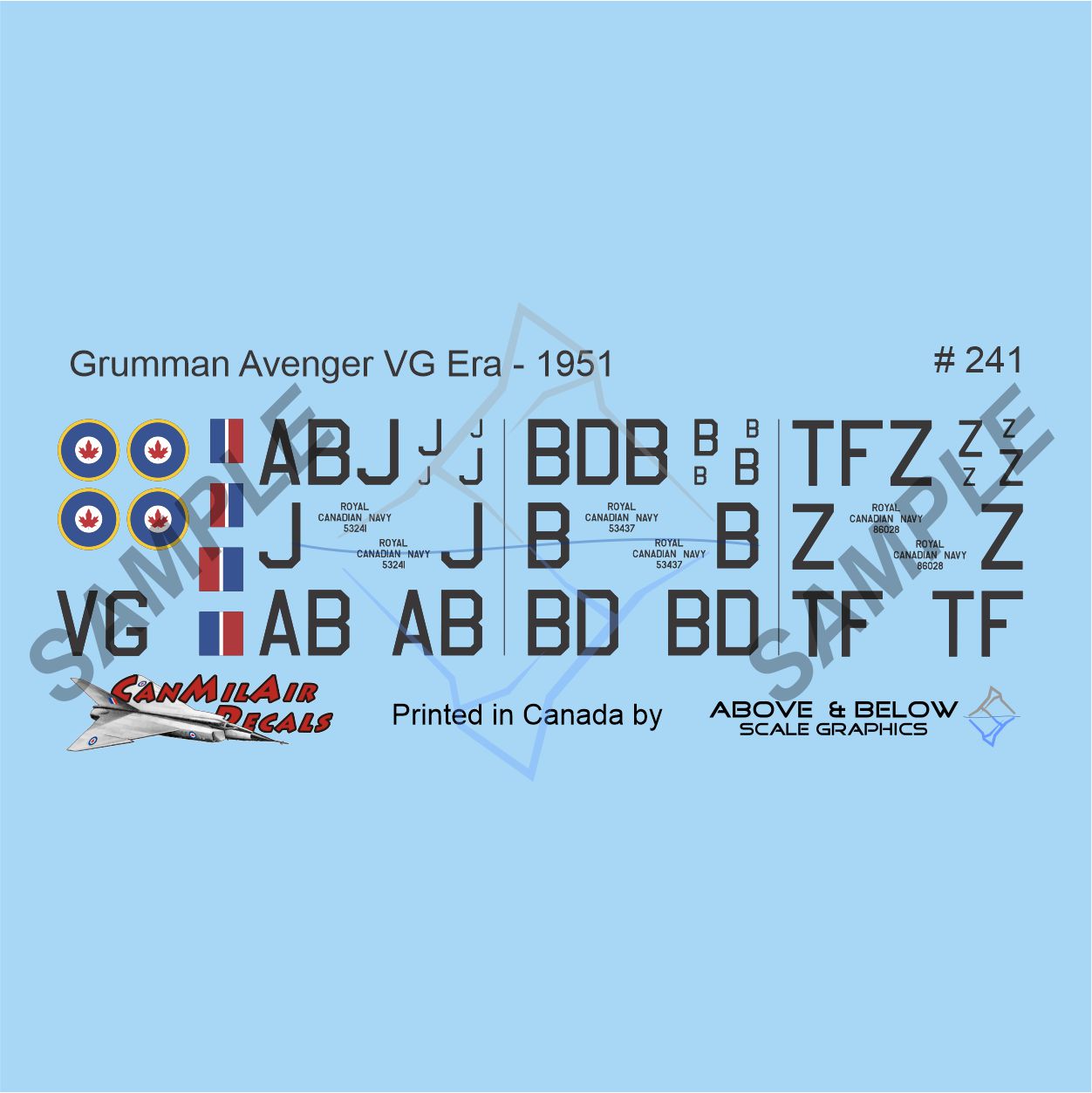 241 - Grumman AS 3 Avenger - RCN (1951)