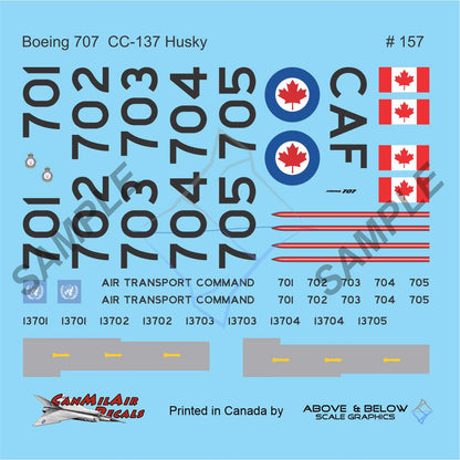 157 - Boeing CC-137 Husky - MASTER SET