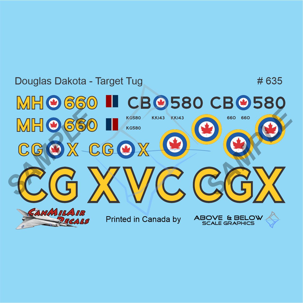 635 - Douglas C-47 Dakota - Target Tug