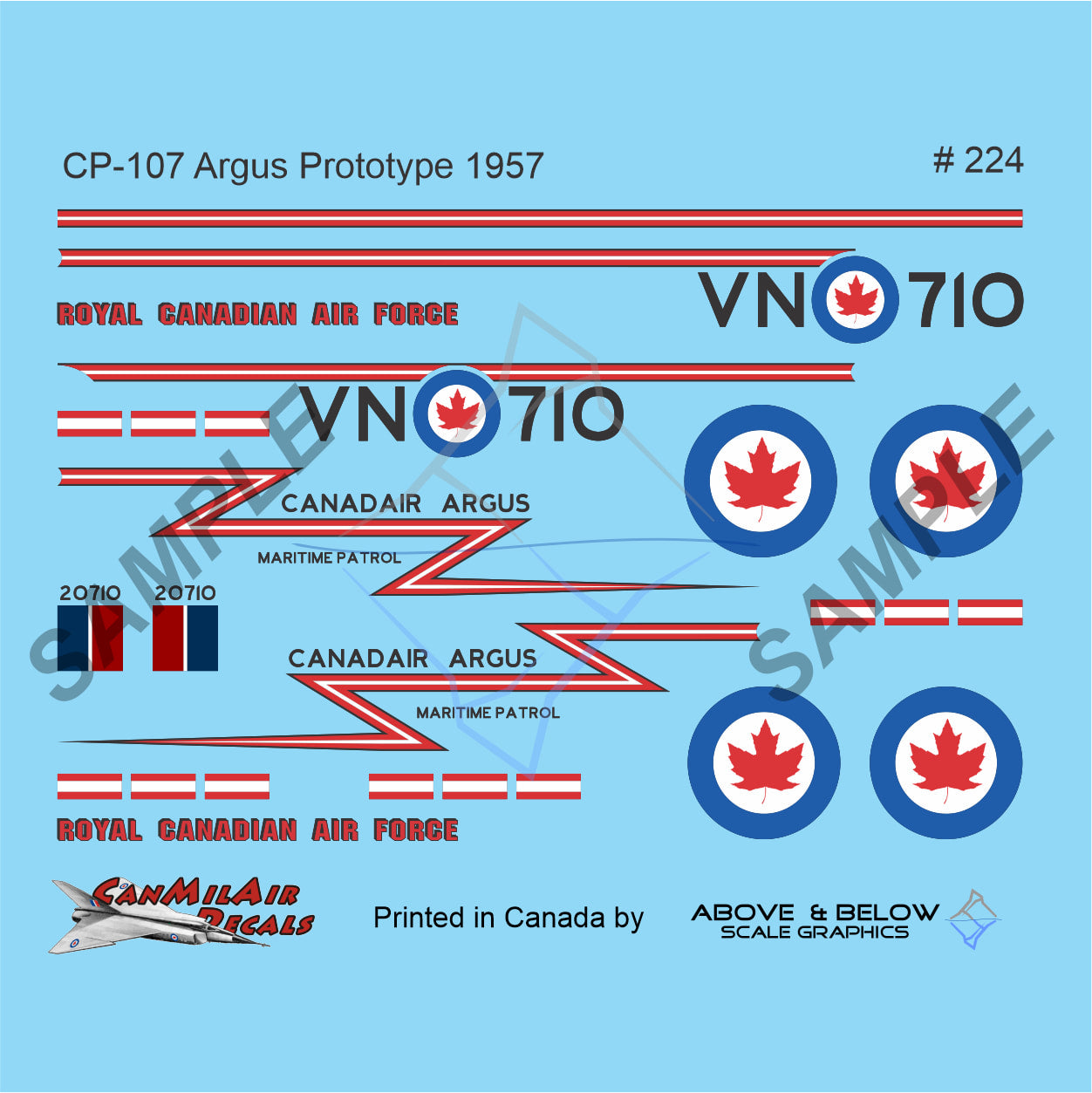 224 - Canadair CL-28 Argus - Prototype (1957)