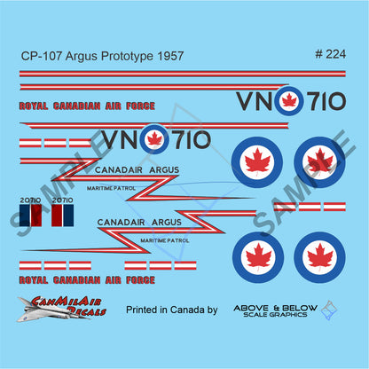 224 - Canadair CL-28 Argus - Prototype (1957)