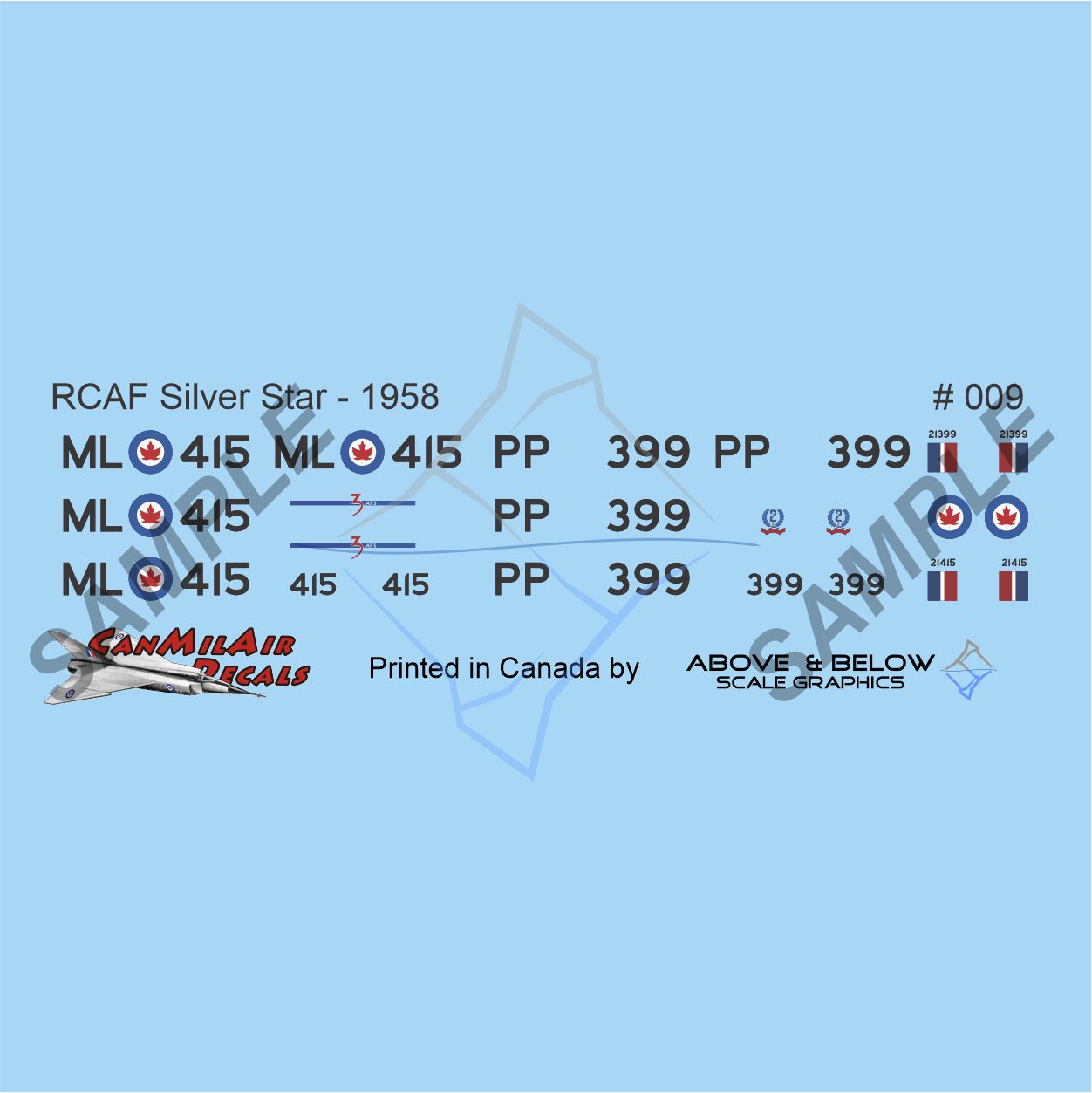 009 - Canadair T-33 Silver Star - 2AFS / 3AFS (1958)