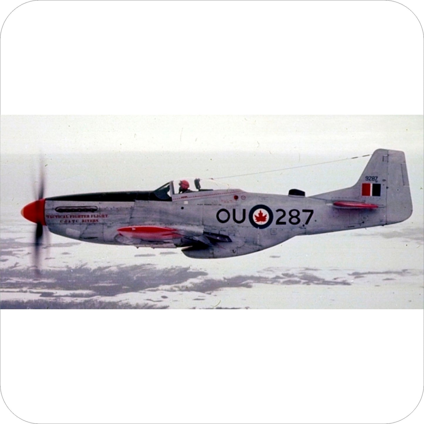 037 - North American P51D Mustang IV - (1955)  CJATC or "City of London" Sqn.