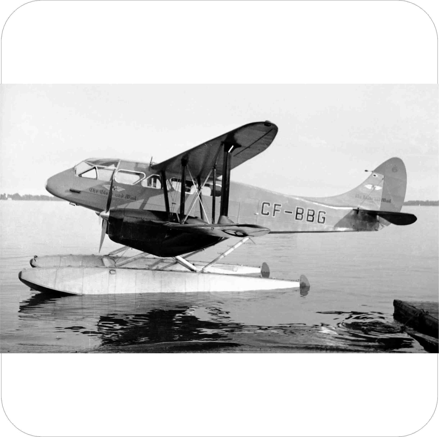 2115 - DeHavilland DH-89 Dragon Rapide - Globe & Mail "The Flying Newsroom"