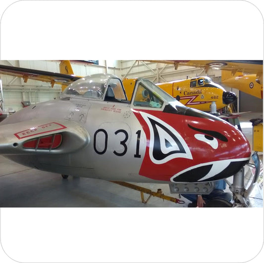 2025 - DeHavilland Vampire - 442 Sqn & Comox Air Force Museum