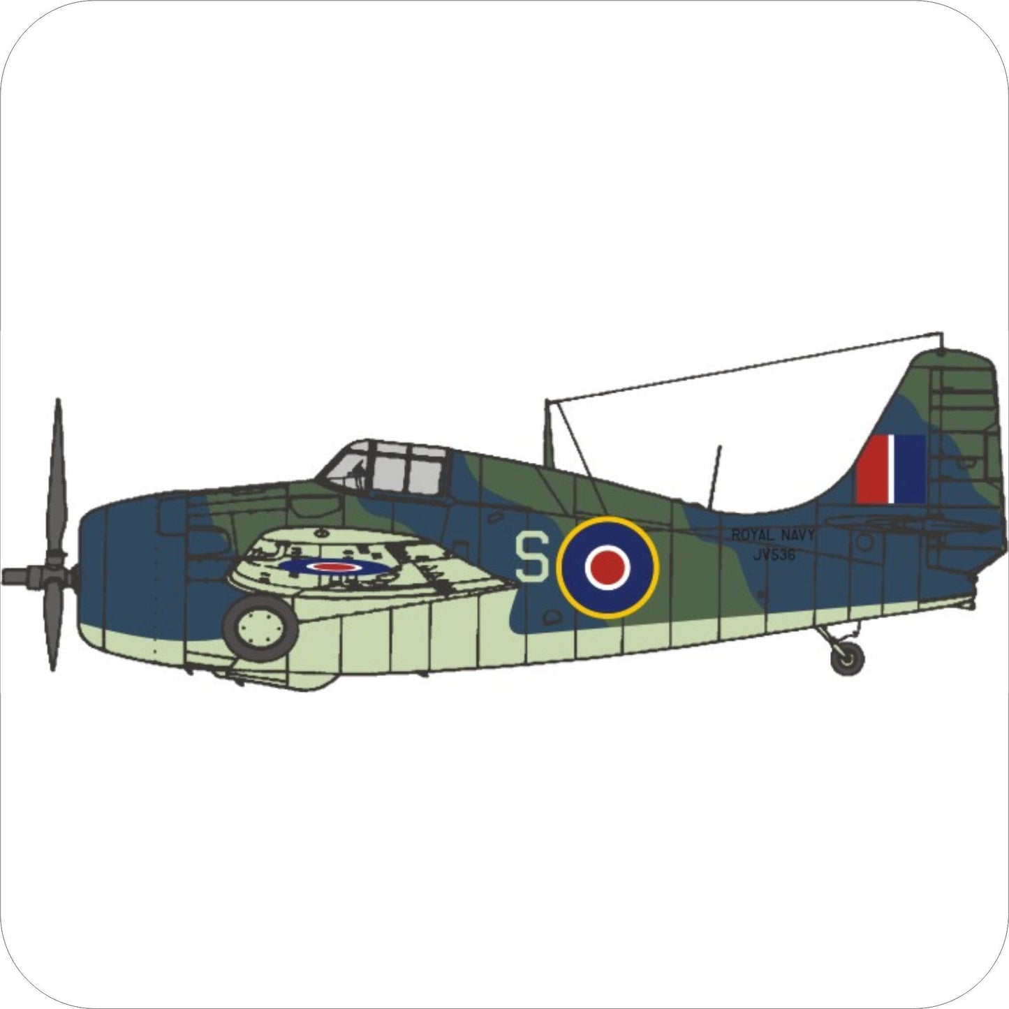 439 - Grumman Martlet V - 852 Sqn HMS Naboob