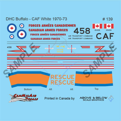 139 - DeHavilland Canada CC-115 Buffalo - CAF White - 422 Squadron