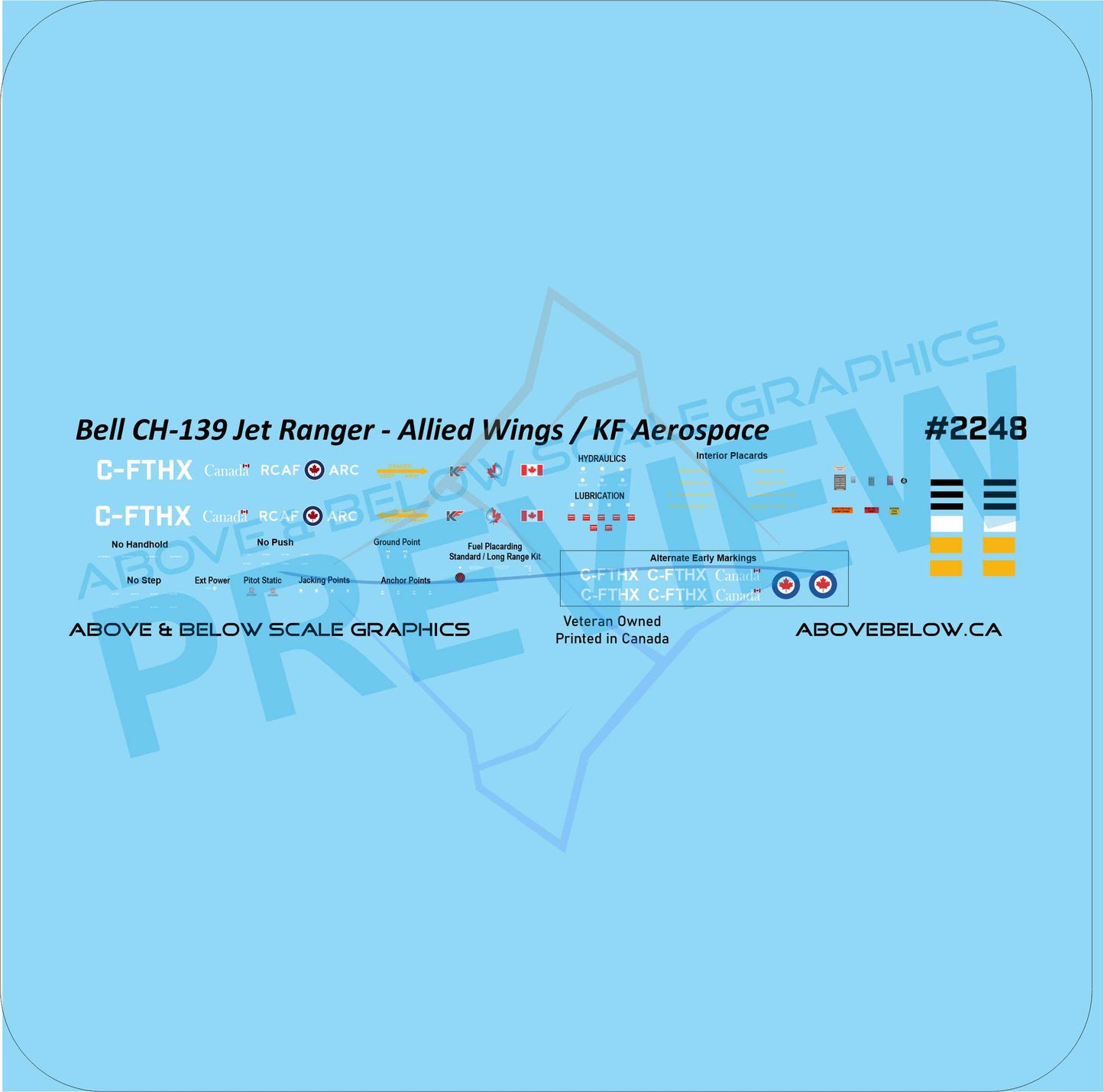 2248 - Bell 206 / CH-139 Jet Ranger - Allied Wings / KF Aerospace