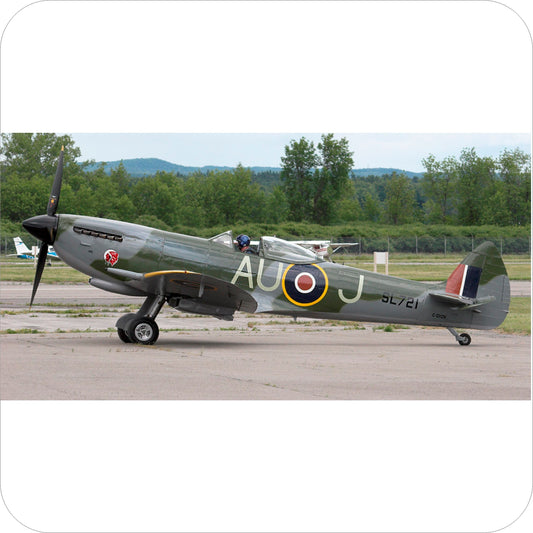 343 - Supermarine Spitfire Mk. XVIe - 421 Sqn F/Lt William Harper (1945)