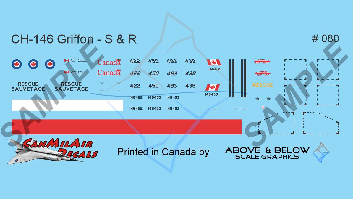 080 - Bell CH-146 Griffon - FIP -  SAR