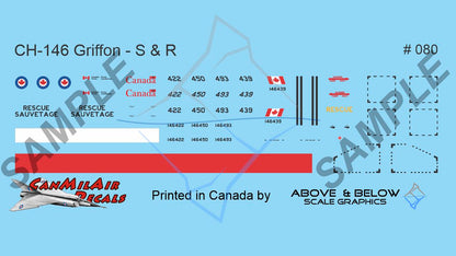 080 - Bell CH-146 Griffon - FIP -  SAR
