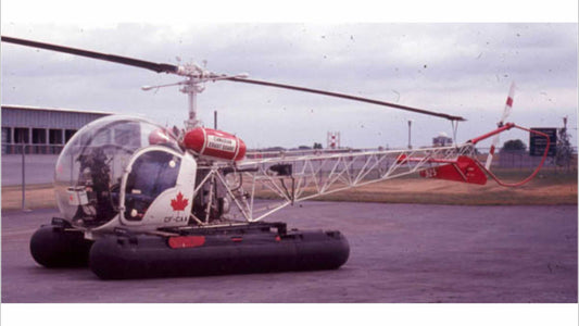 1001 - Bell 47G - Canadian Coast Guard