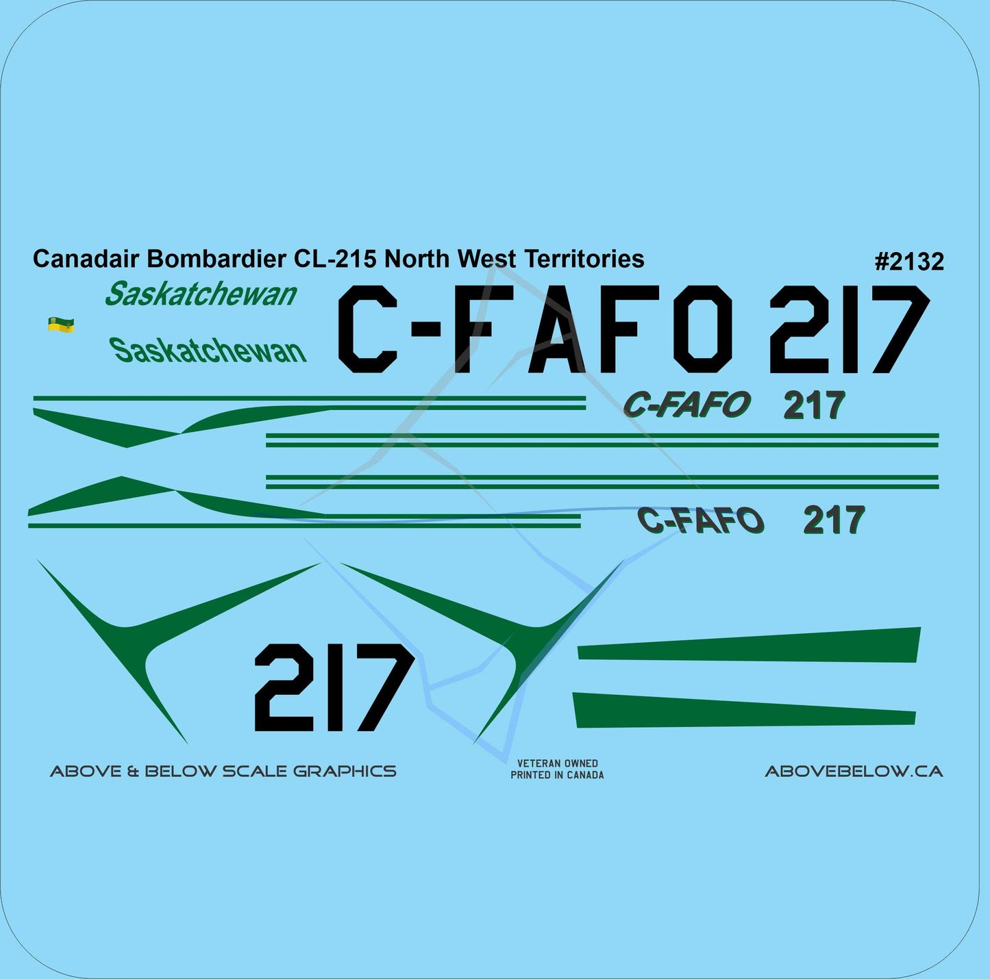 2132 - Canadair CL-215 Scooper - Saskatchewan
