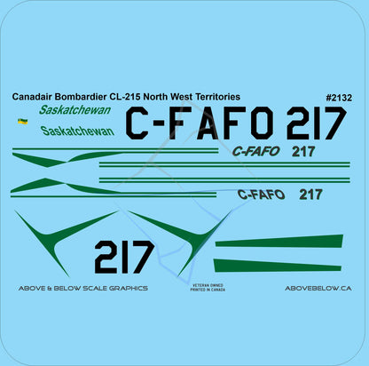 2132 - Canadair CL-215 Scooper - Saskatchewan