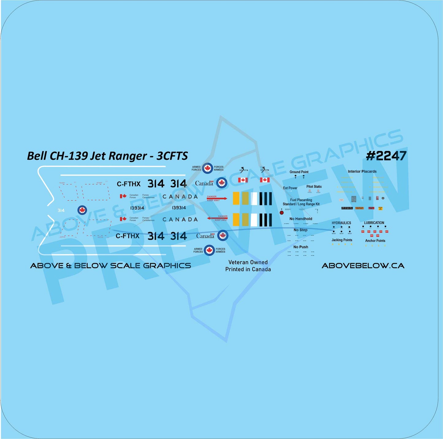 2247 - Bell 206 / CH-139 Jet Ranger - 3CFTS