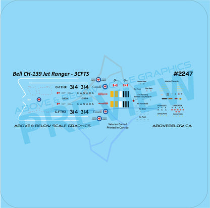 2247 - Bell 206 / CH-139 Jet Ranger - 3CFTS