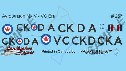 257 - Avro Anson Mk.V - Canadian Aviation Museum