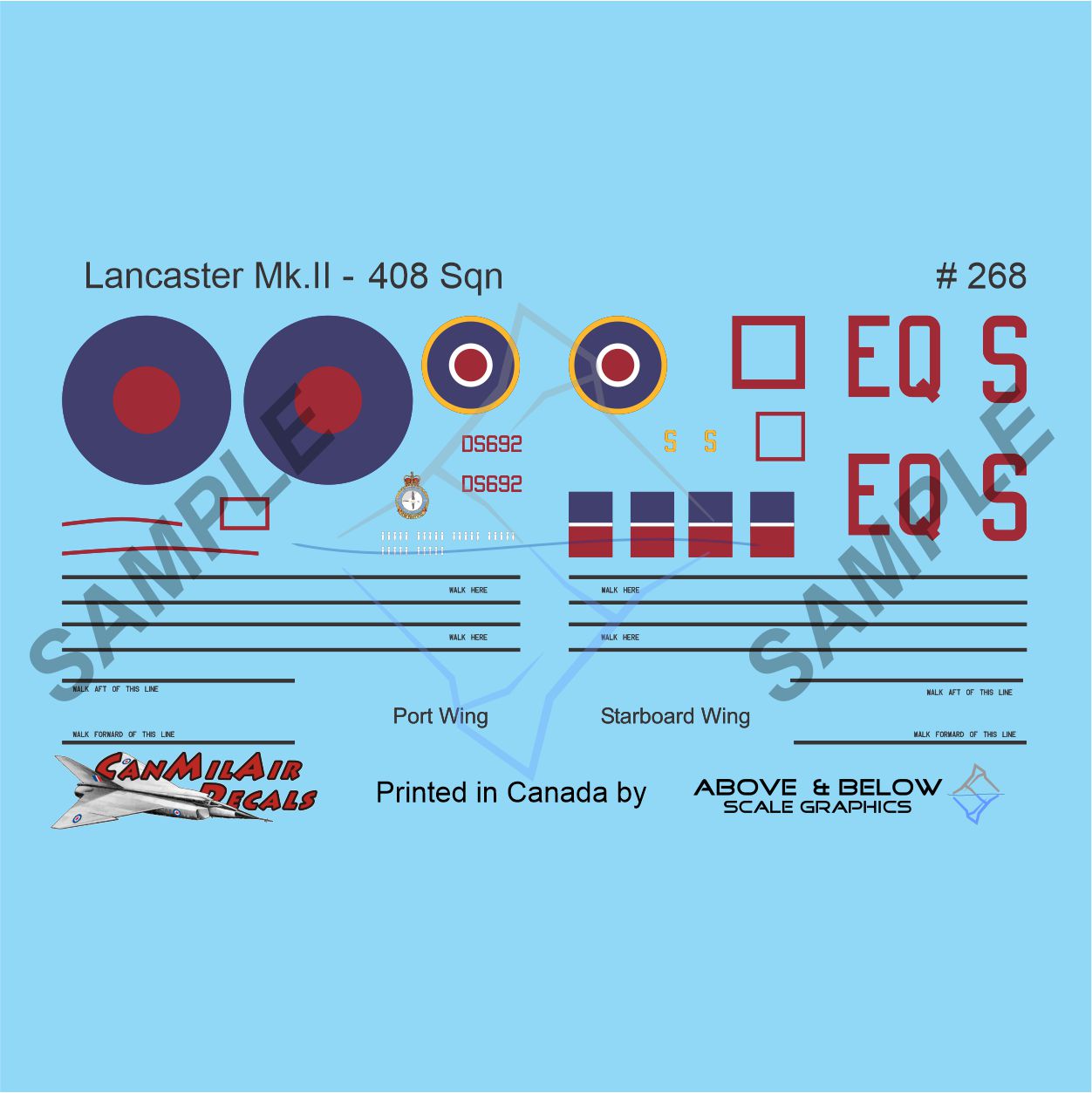 268 - Avro Lancaster B Mk.II - 408 Sqn