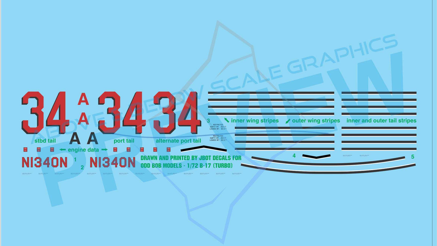 1029 - Boeing Vega B-17F Turboprop -  Aero Flite