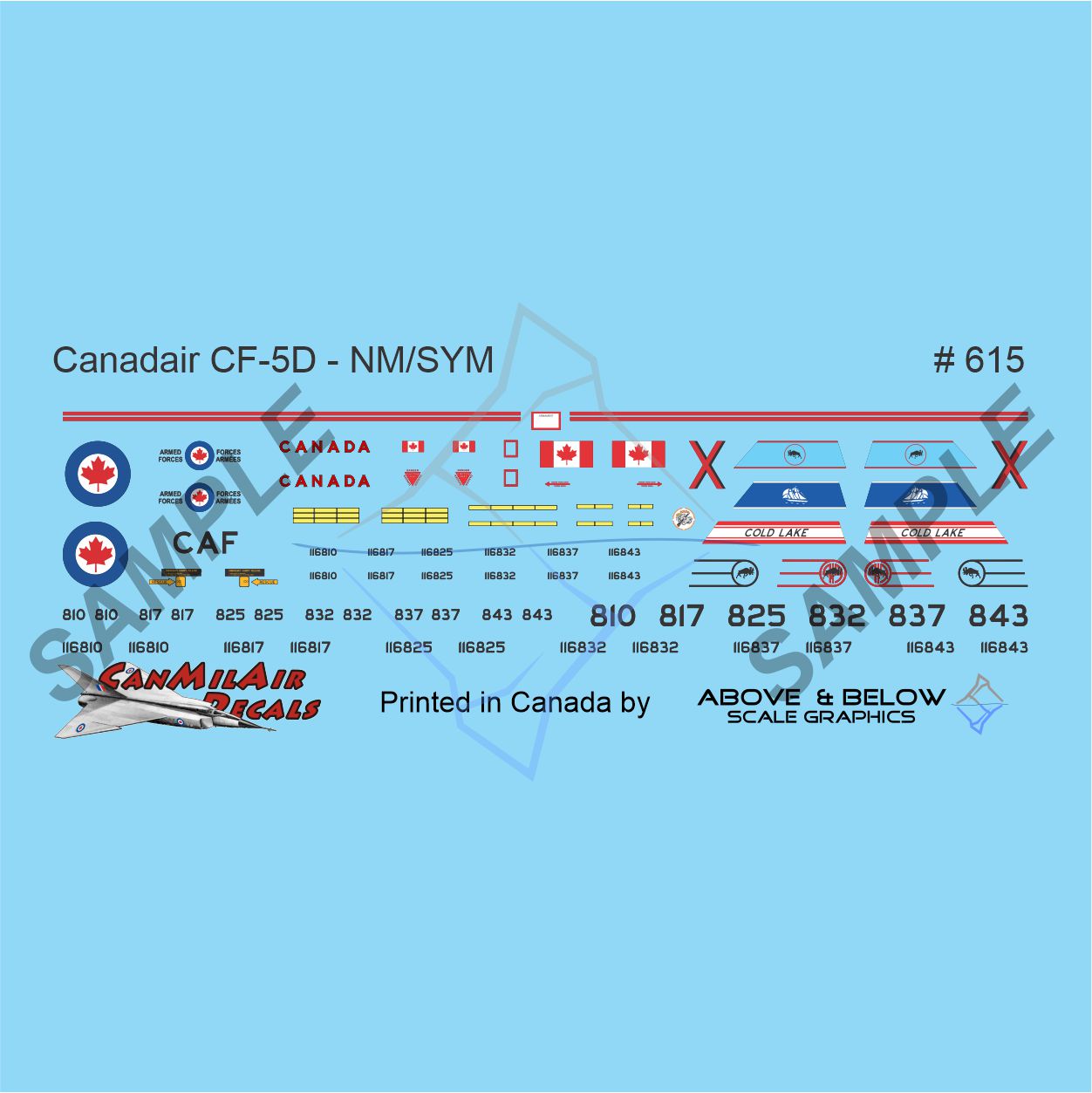 615 - Canadair CF-116 Freedom Fighter (1973-1983)