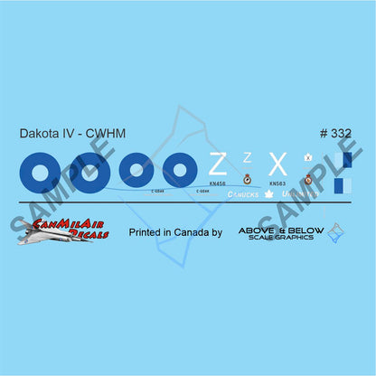 332 - Douglas Dakota DC-3 - CWHM