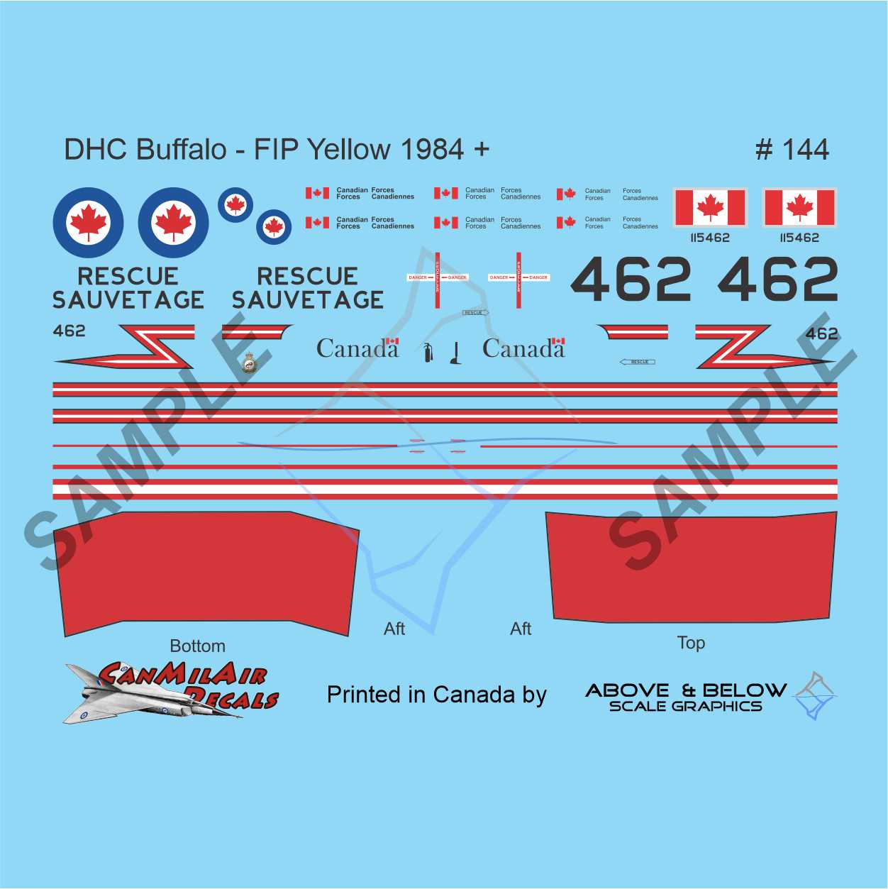144 - DeHavilland Canada CC-115 Buffalo - FIP - 422 SAR Sqn (1984+)