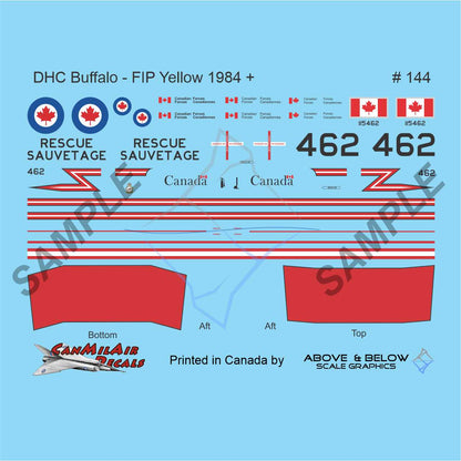 144 - DeHavilland Canada CC-115 Buffalo - FIP - 422 SAR Sqn (1984+)